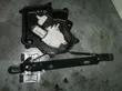 Rear door window regulator with motor