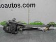 Front wiper linkage and motor