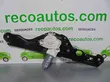 Rear door window regulator with motor