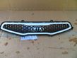 Front bumper upper radiator grill