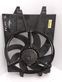 Radiator cooling fan shroud