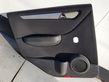 Rear door card panel trim