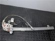 Rear door window regulator with motor