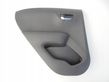 Rear door card panel trim