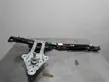 Rear door window regulator with motor