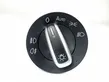 Panel lighting control switch