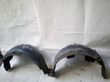 Rear arch fender liner splash guards