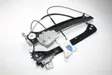 Front door window regulator with motor