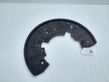 Front brake disc dust cover plate