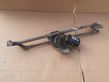 Front wiper linkage and motor