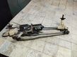 Front wiper linkage and motor