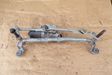 Front wiper linkage and motor