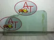 Rear vent window glass