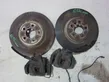 Brake discs and calipers set