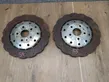 Brake discs and calipers set