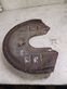 Rear brake disc plate dust cover