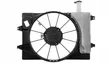 Radiator cooling fan shroud