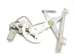 Rear door window regulator with motor