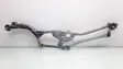 Front wiper blade arm