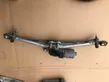 Front wiper linkage and motor