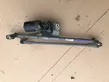 Front wiper linkage and motor