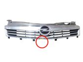 Front bumper upper radiator grill