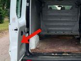 Rear door card panel trim