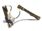 Front door window regulator with motor