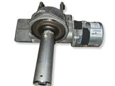 Steering wheel axle