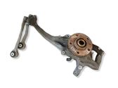 Front wheel hub spindle knuckle