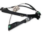 Front window lifting mechanism without motor