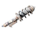 Front shock absorber with coil spring