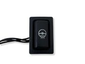Steering wheel heating switch