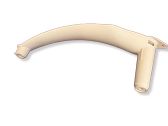 Front door interior handle trim