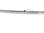 Trunk door license plate light bar