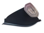 Dashboard side end trim