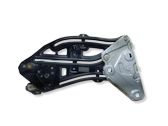 Rear door window regulator with motor