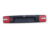 Trunk door license plate light bar