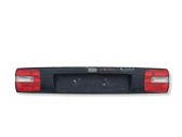 Trunk door license plate light bar