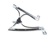 Front door window regulator with motor