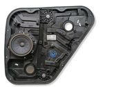 Rear window lifting mechanism without motor