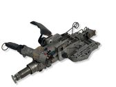 Steering wheel axle