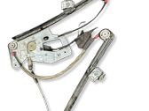 Sliding door window regulator with motor