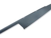 Front door glass trim molding