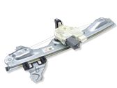 Front door window regulator with motor