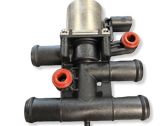 Coolant heater control valve