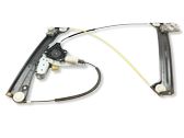 Front door window regulator with motor