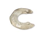 Rear brake disc plate dust cover