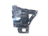 Bumper support mounting bracket corner