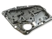 Rear window lifting mechanism without motor